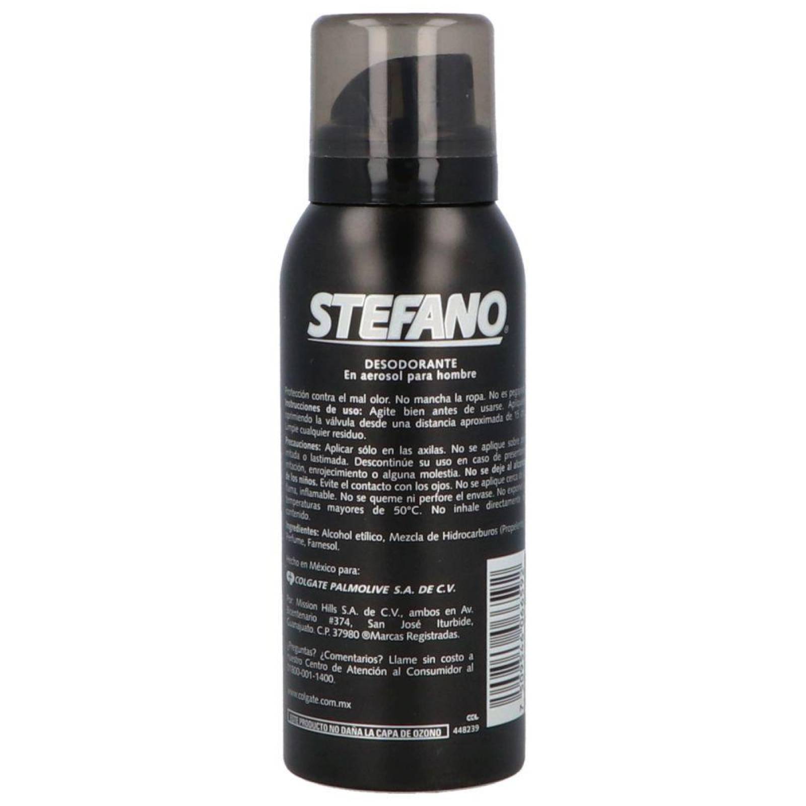 Desodorante Stefano Black Spy 60 G 