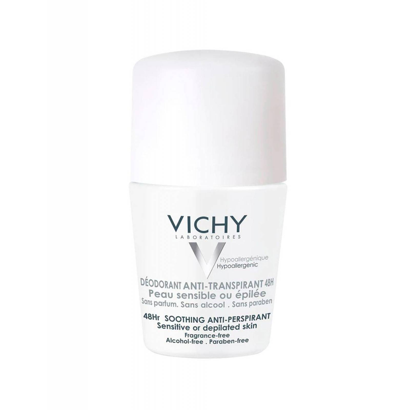 Vichy Deos Desodorante Roll-On Piel Sensible 48H 50 mL 