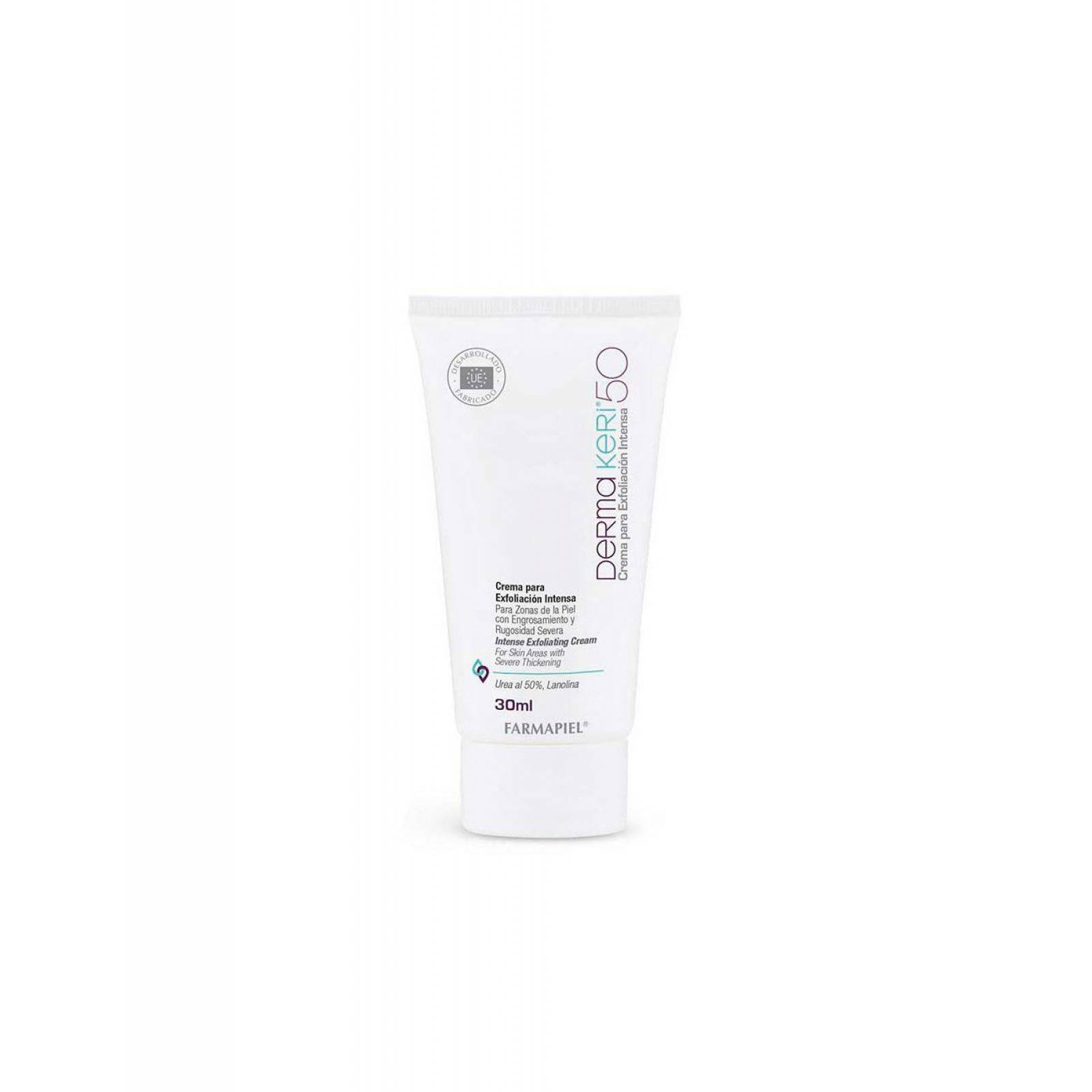 Derma Keri 50% Crema Regeneradora Emoliente Con 30 mL 