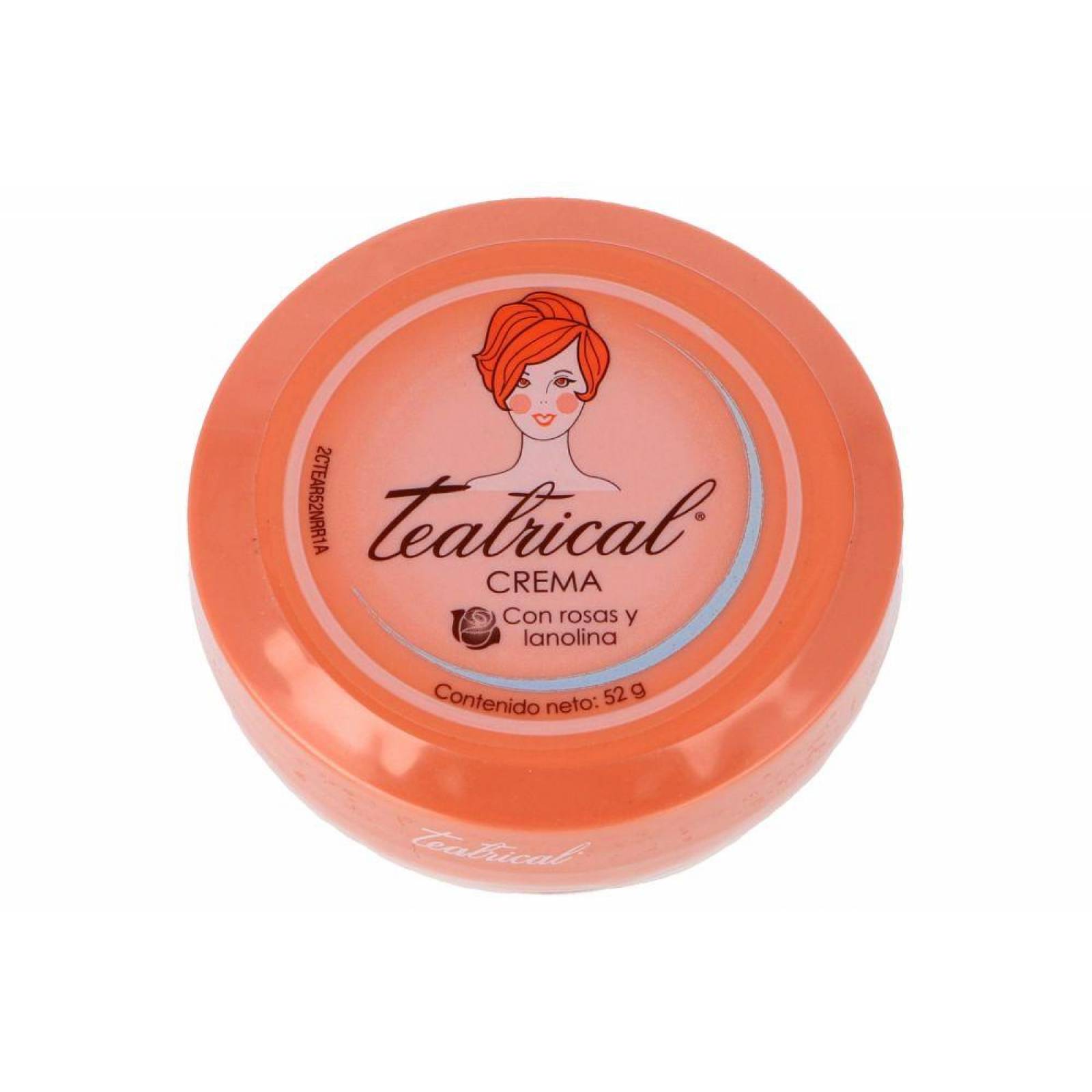 Teatrical Crema Con Rosas Y Lanolina Tarro Con 52 g 