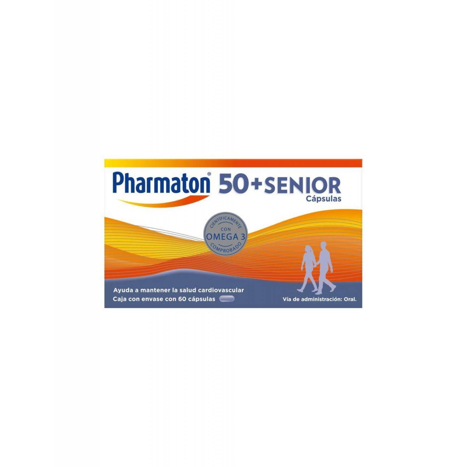 Pharmaton 50+Senior Con Envase Con 60 Cápsulas 