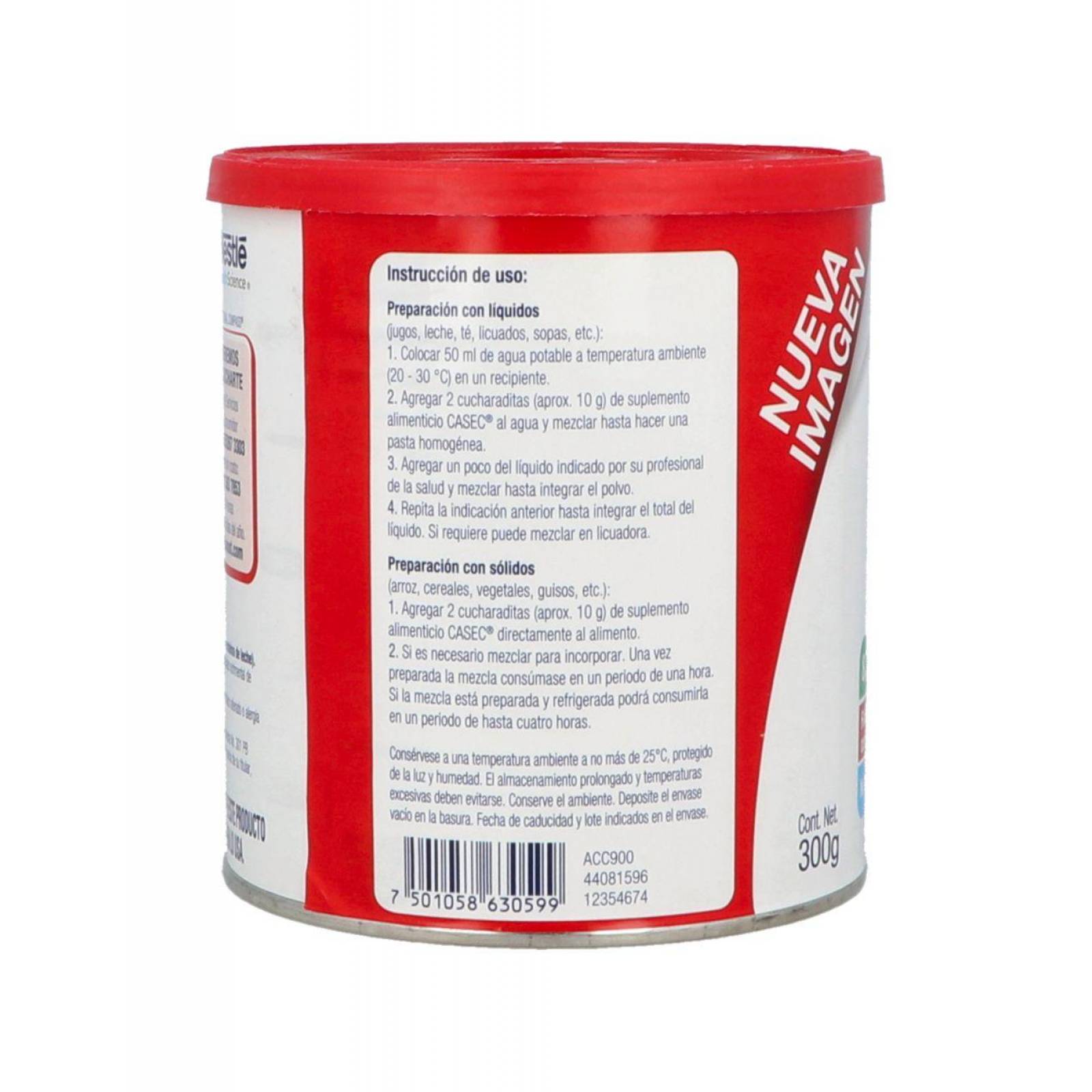 Casec Suplemento Alimenticio En Polvo 300 g 