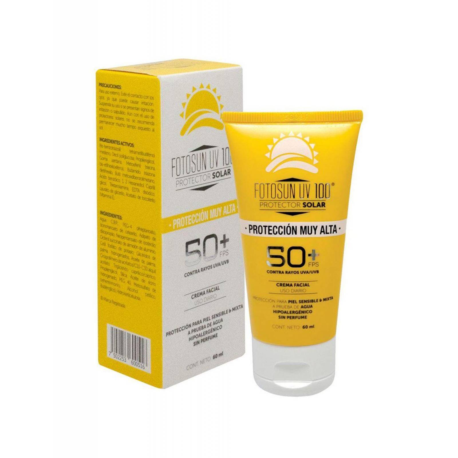 Bloqueador Fotos Un Uv 100 50 Fps 60 