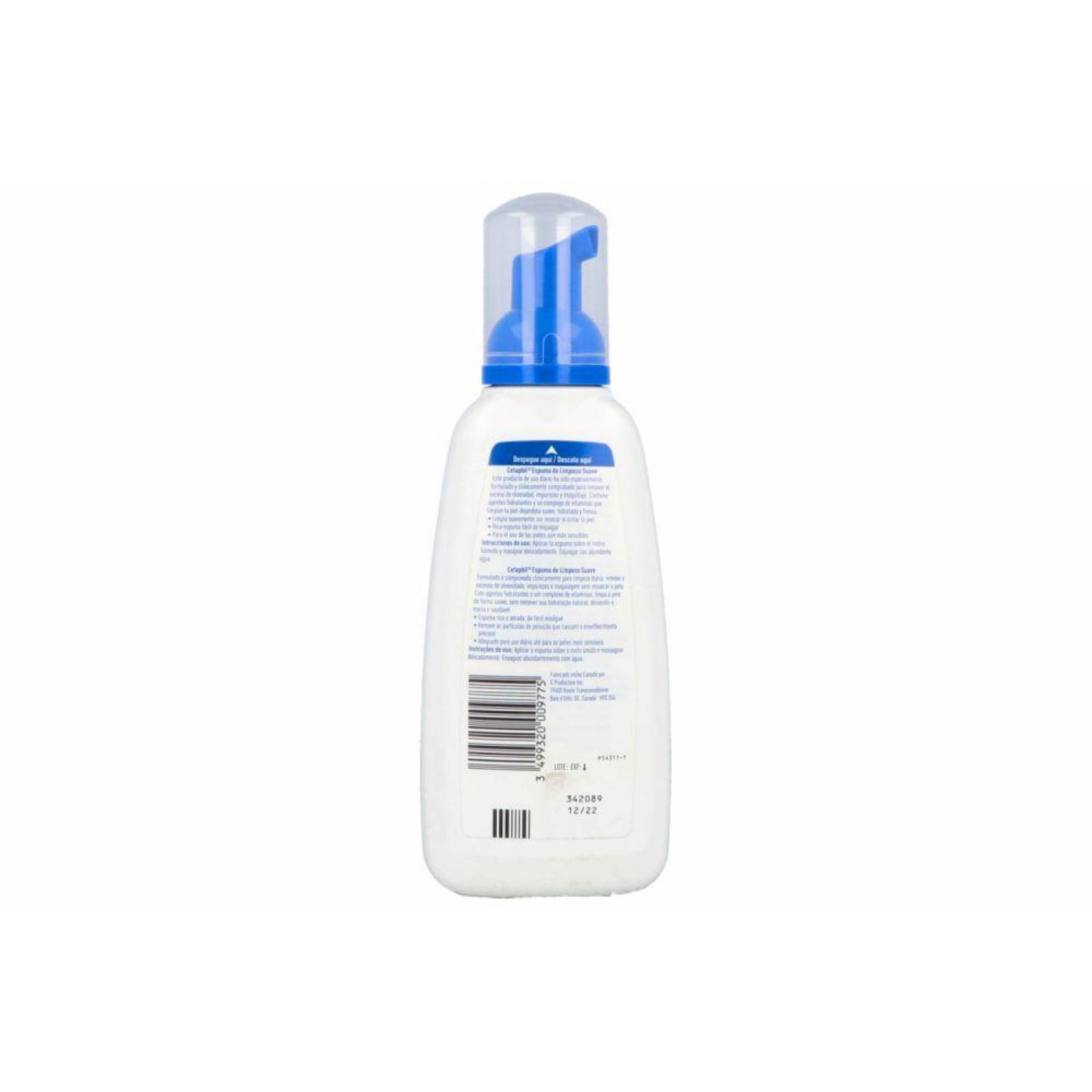 Cetaphil Espuma Limpieza Frasco Con 236 mL 