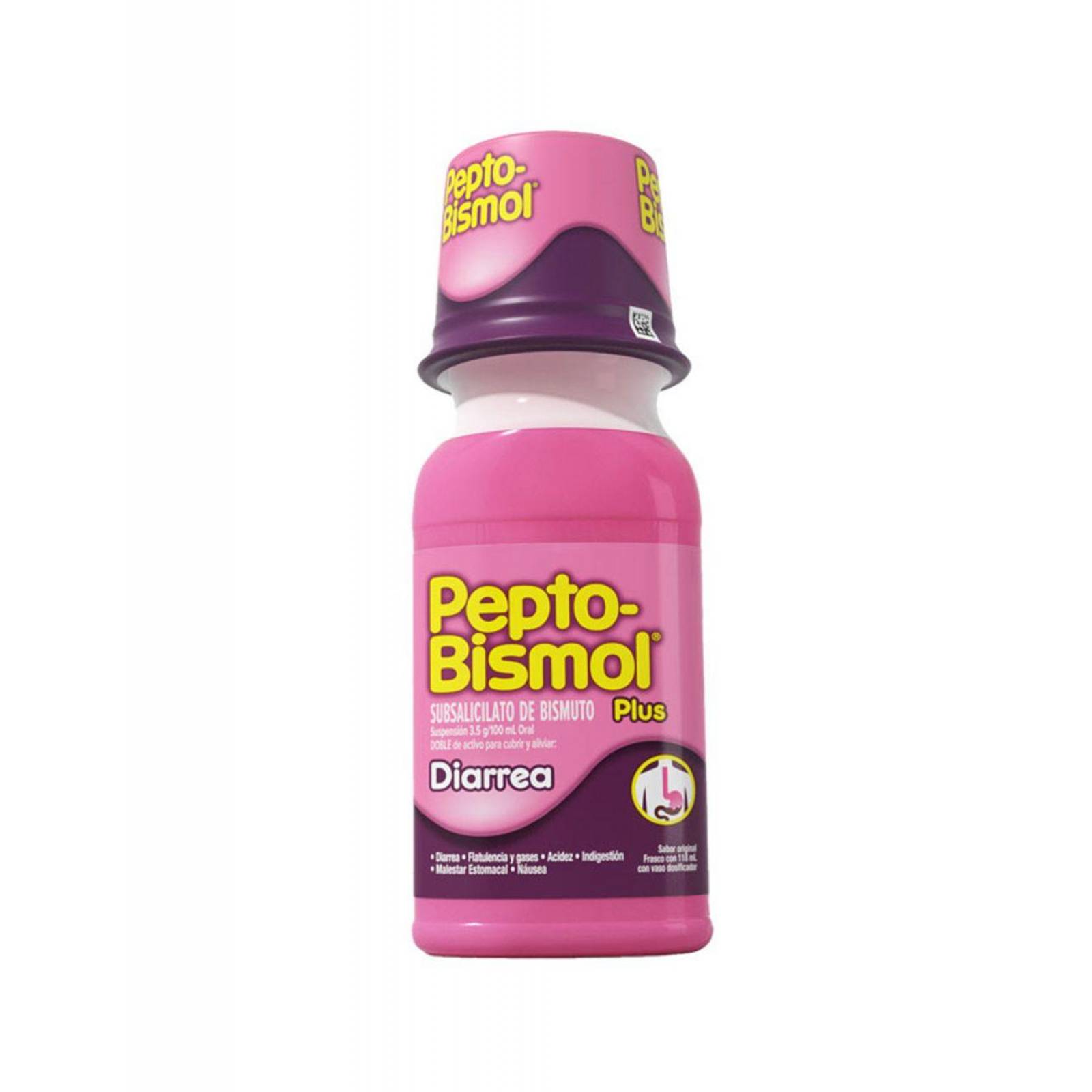 Pepto Bismol Plus Suspensión Oral Con 118 mL 