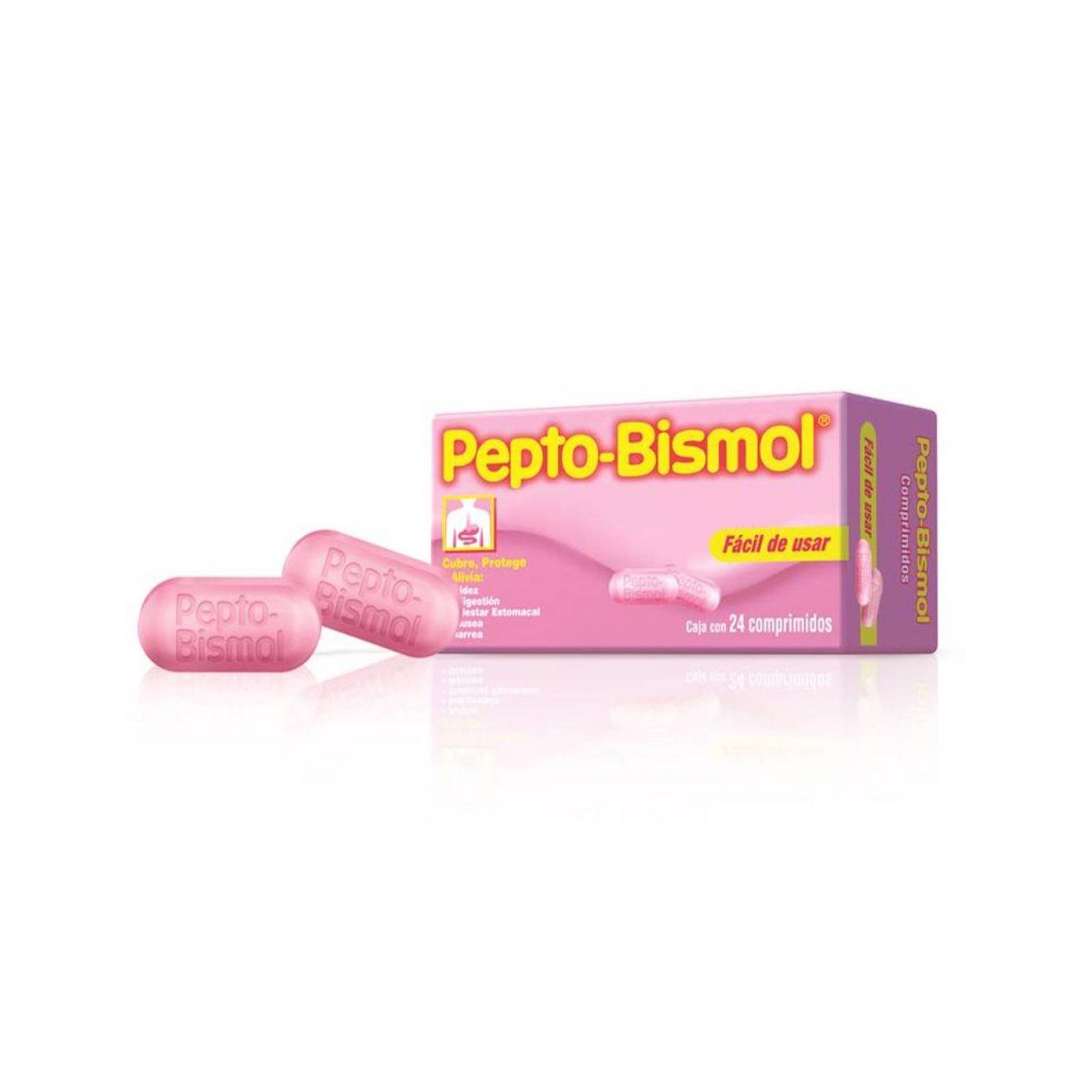 Pepto Bismol 262.5 mg Caja Con 24 Tabletas 