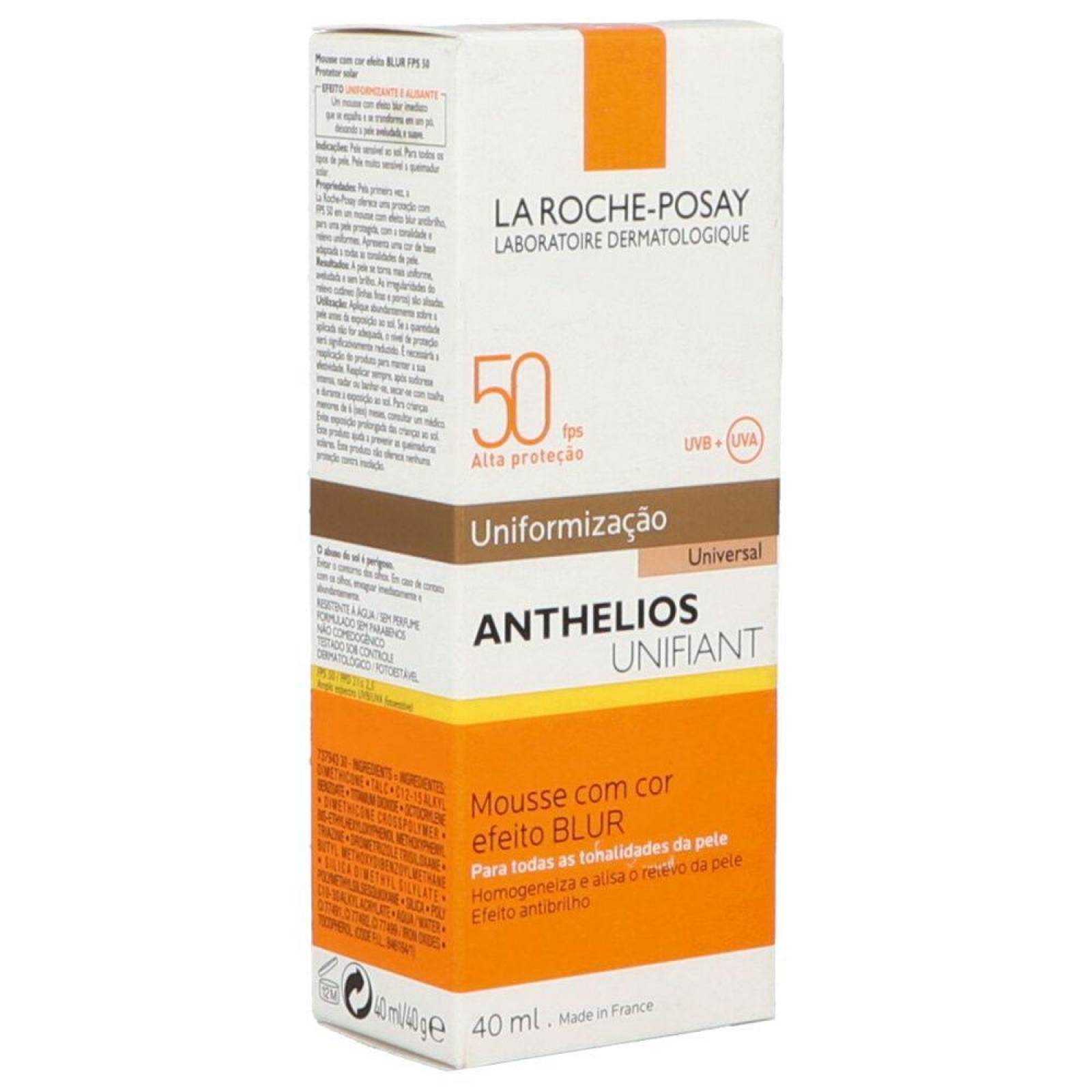 La Roche Posay Anthelios Unifiant Fps 50 Caja Con Bote Con 40 mL 