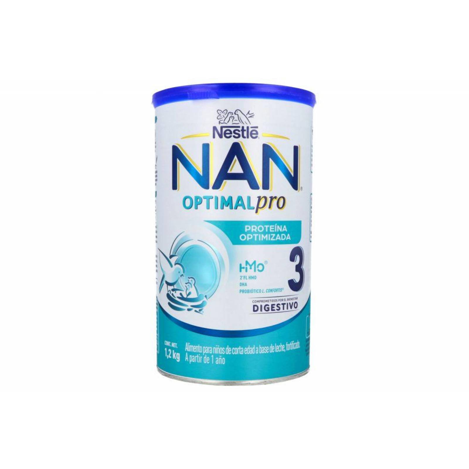 Nan Optimal Pro 3 Lata Con 1.2 Kg 