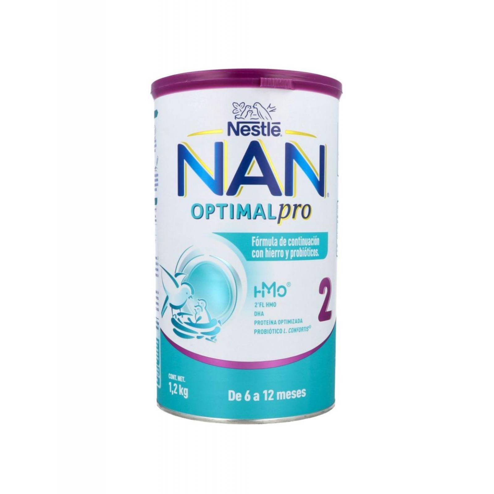 Nan 2 Optipro Lata Con 1.2 Kg 