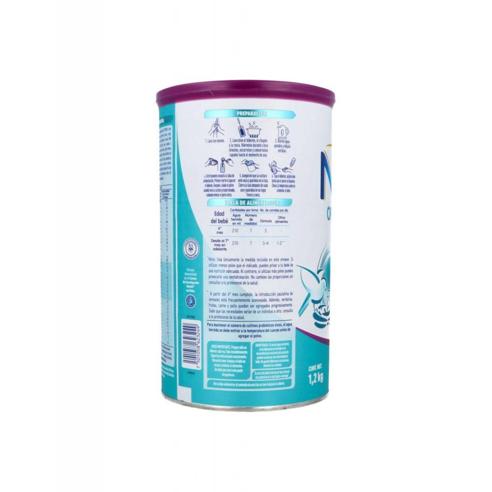 Nan 2 Optipro Lata Con 1.2 Kg 