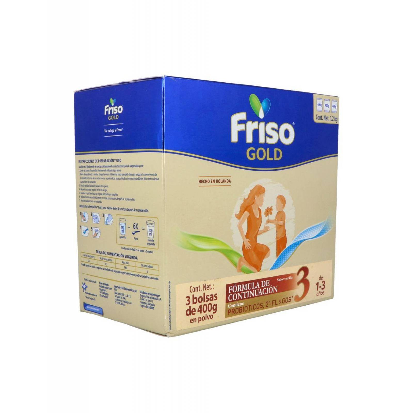Friso Gold 3 Caja Con 1.2 Kg 