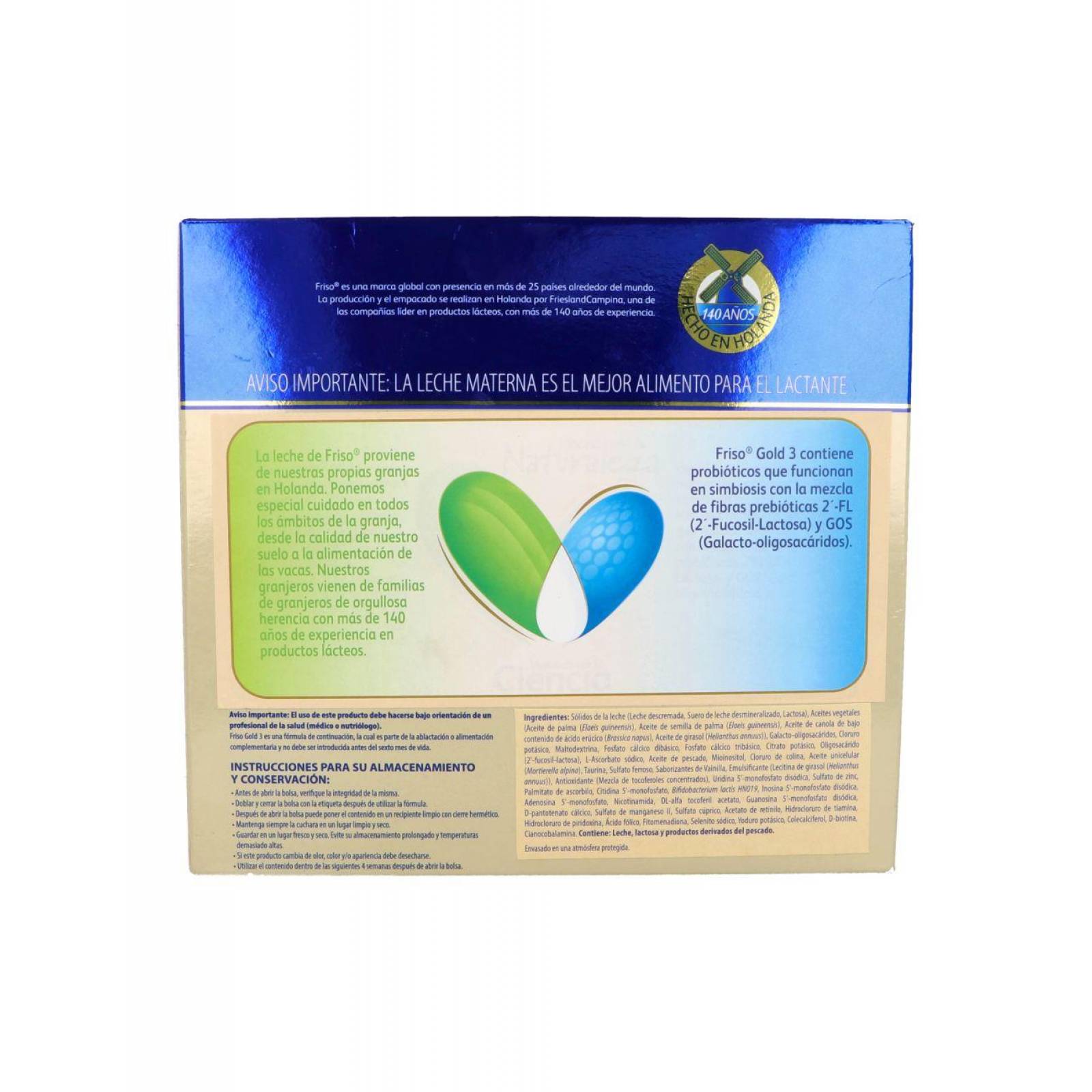 Friso Gold 3 Caja Con 1.2 Kg 