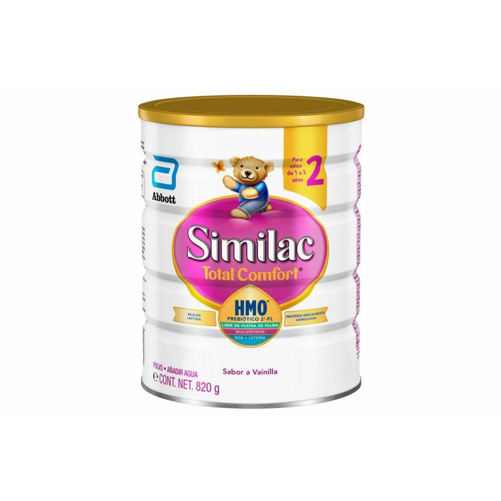 Similac Total Comfort 2 Sabor Vainilla 820 g 