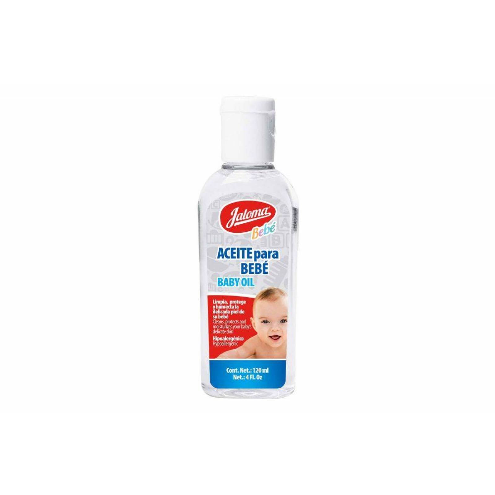 Aceite Jaloma Baby Oil Frasco Con 120 mL 