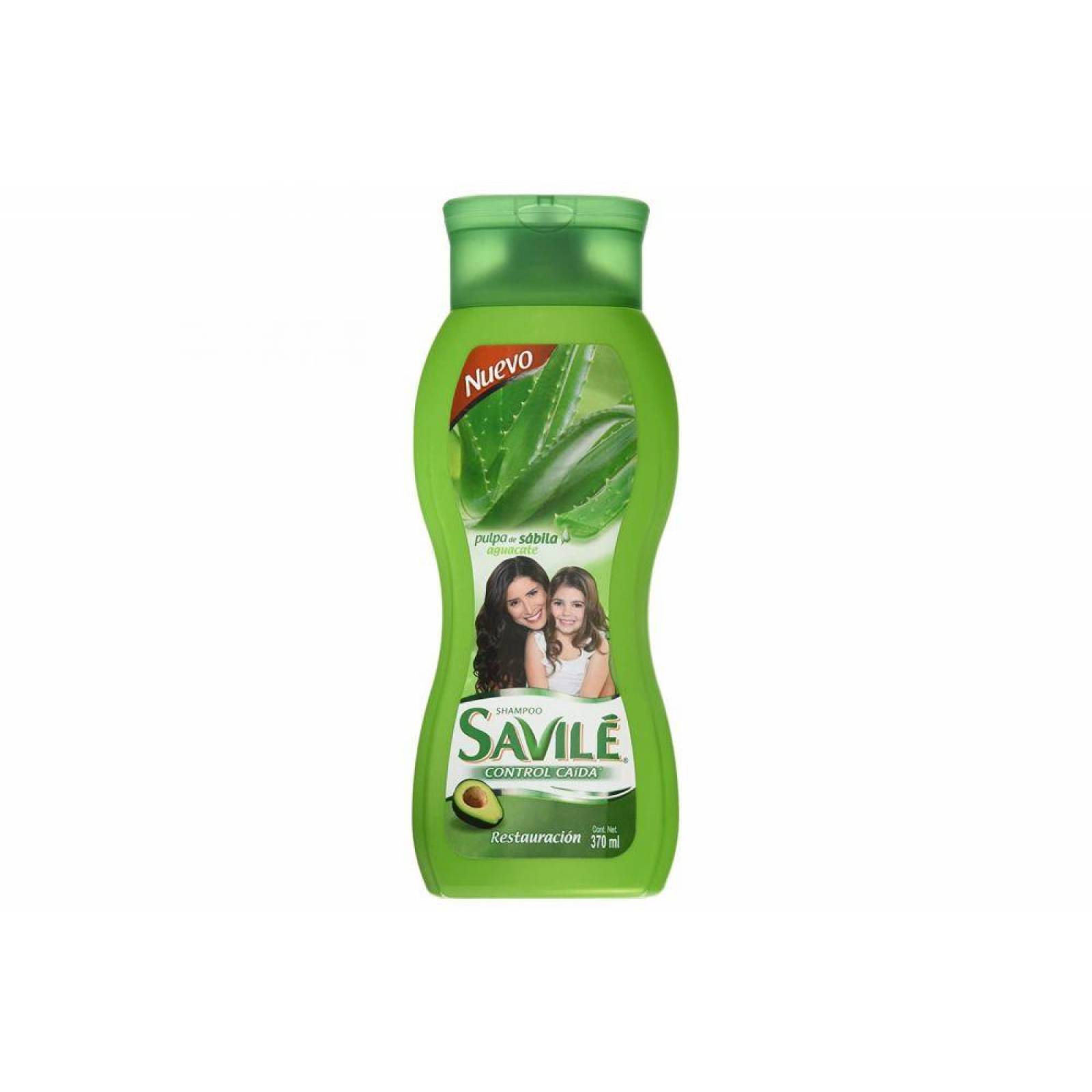 SHAMPOO SAVILE CONTROL CAÍDA Resctauracion FRASCO CON 370 ML 