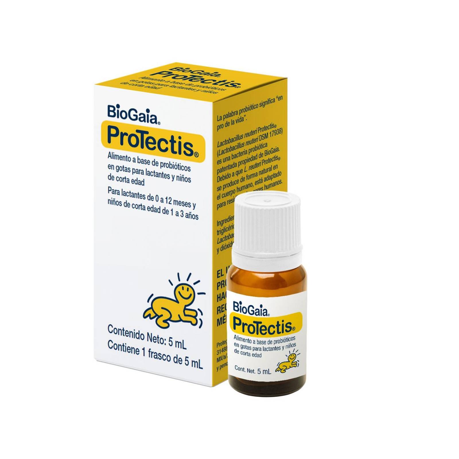 Alimento Infantil BioGaia ProTectis en Gotas para Lactantes y Niños, 10 ml.