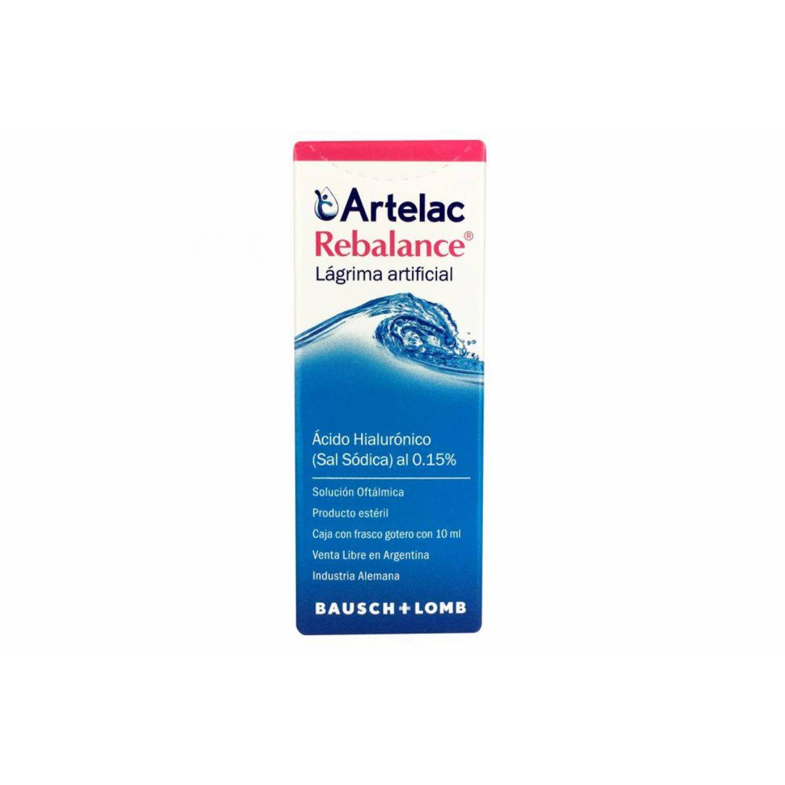 Artelac Rebalance Solución Oftálmica Caja Con Frasco Gotero Con 10 mL 