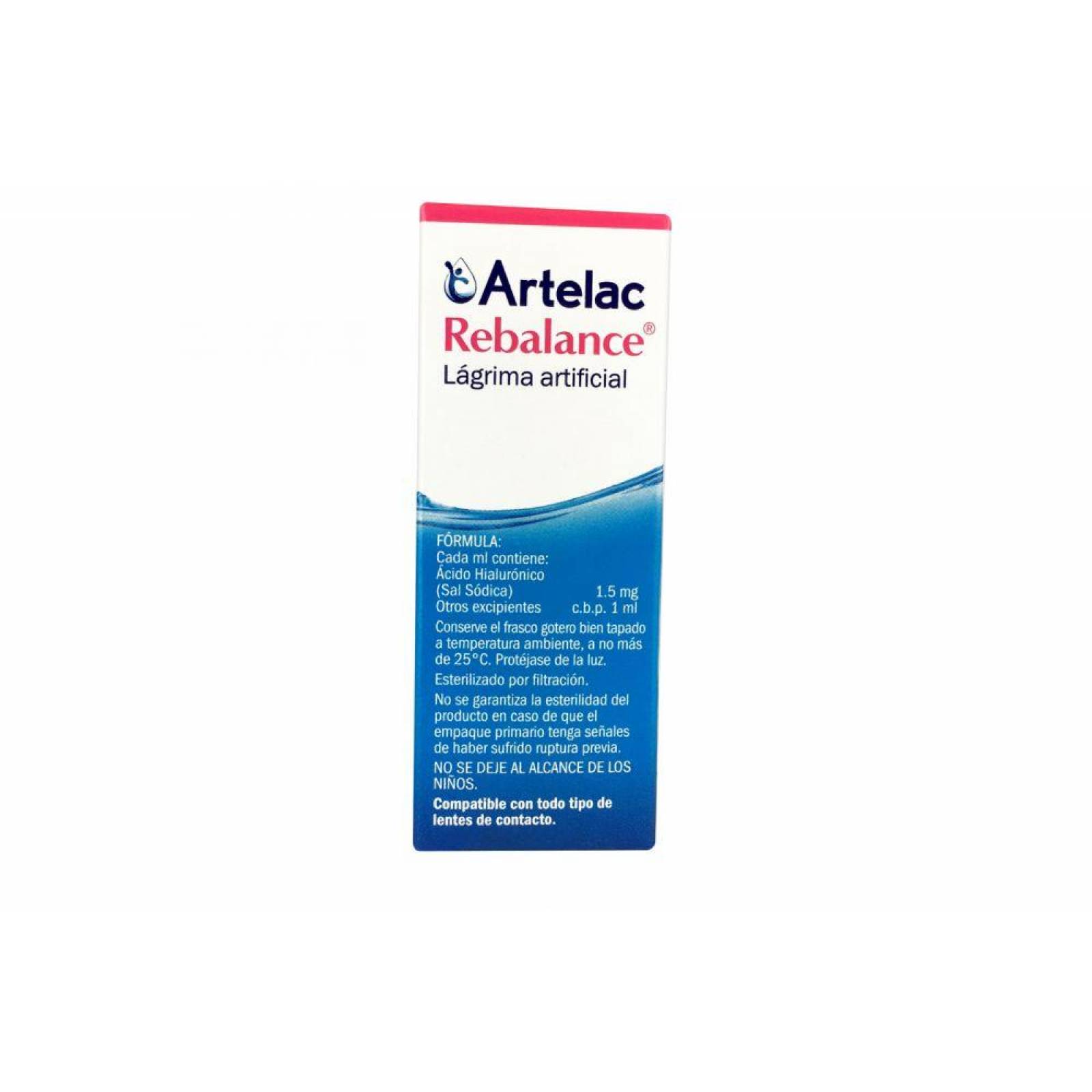 Artelac Rebalance Solución Oftálmica Caja Con Frasco Gotero Con 10 mL 