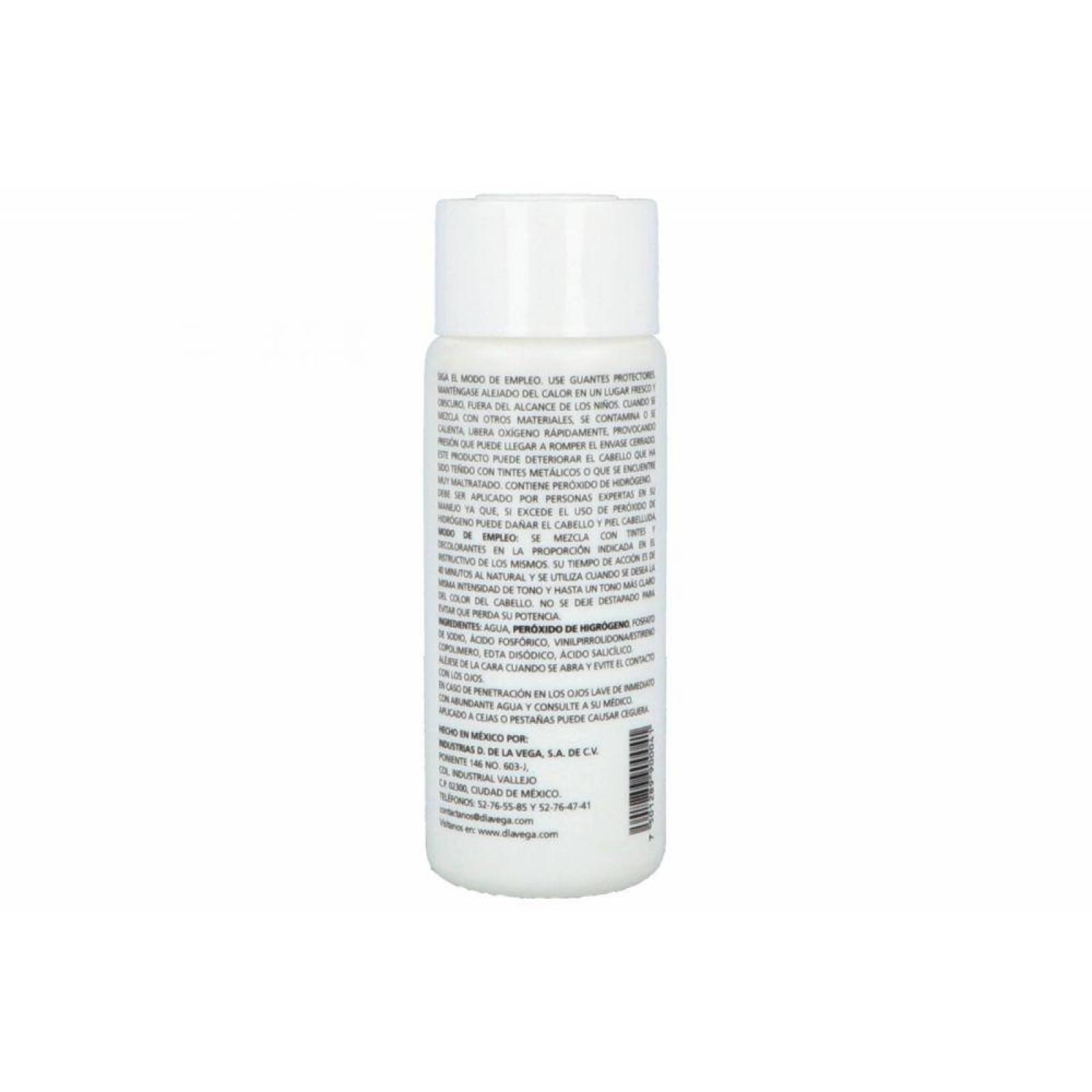 Peroxido D. DE LA VEGA 20 Volúmenes Frasco con 100 mL 