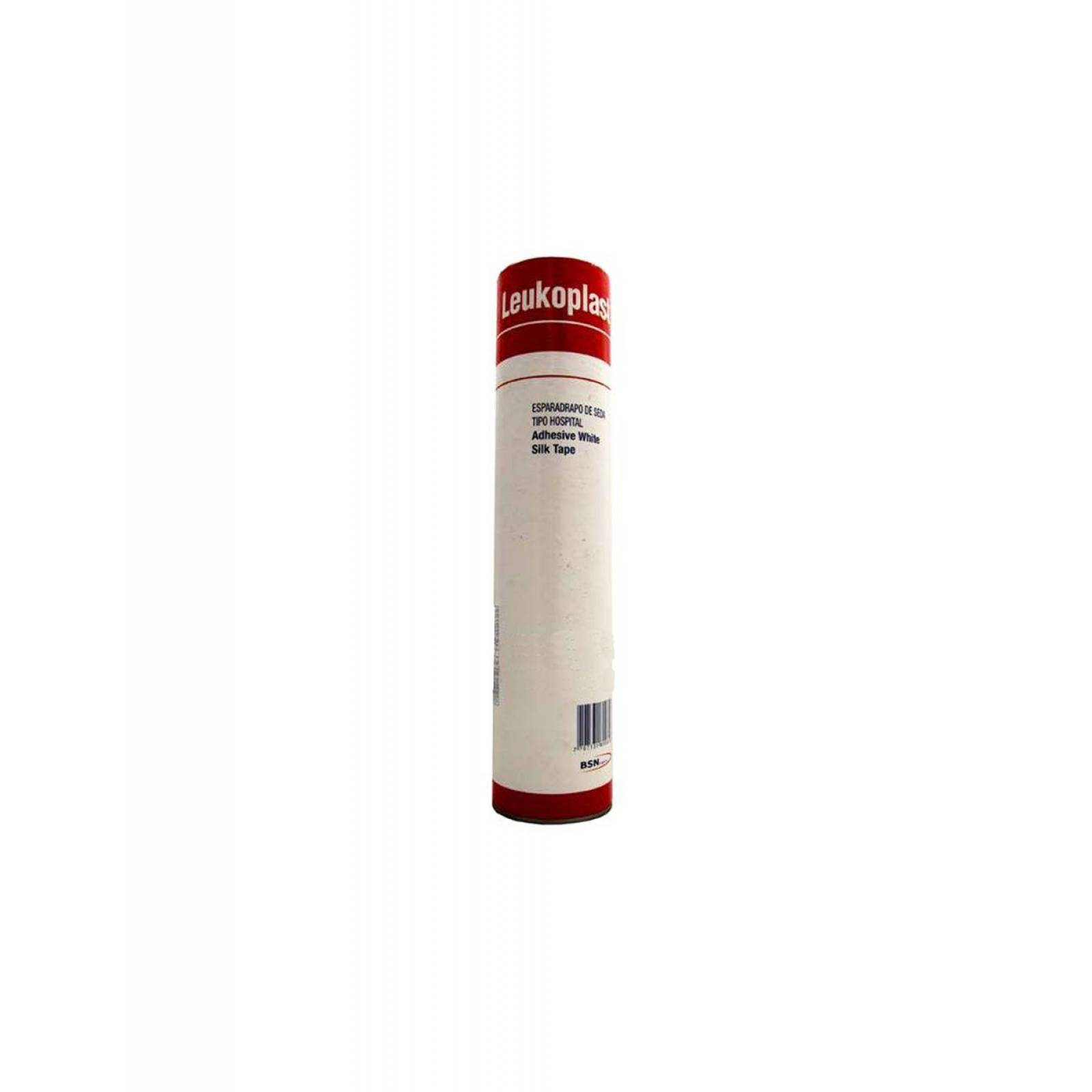 LEUKOPLAST TELA ADHESIVA DE SEDA 10 M X 5CM TUBO CON 1 PIEZA 