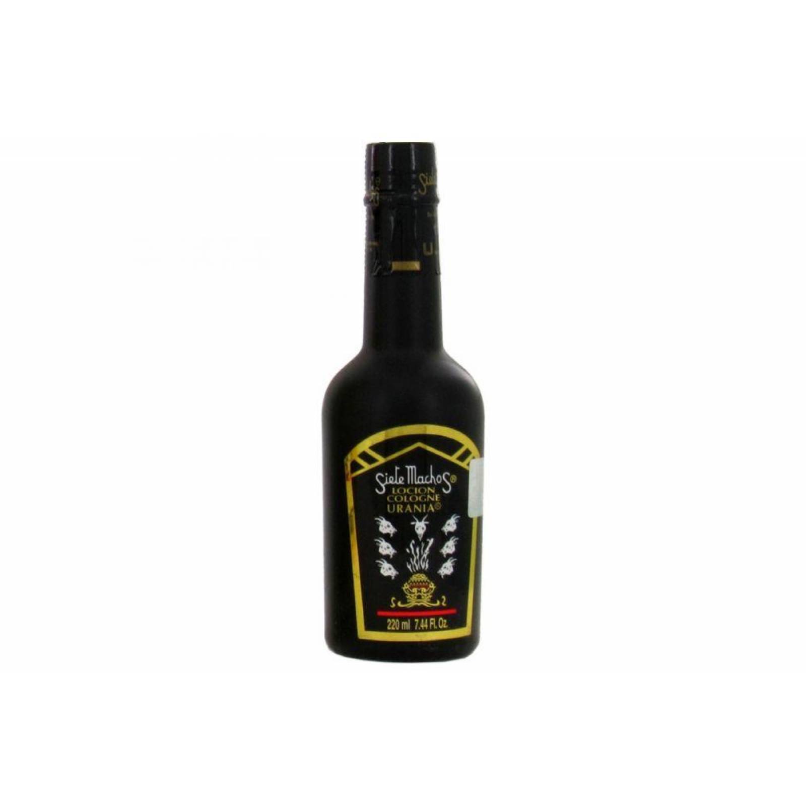 Siete Machos Loción Cologne Botella Con 220 mL 