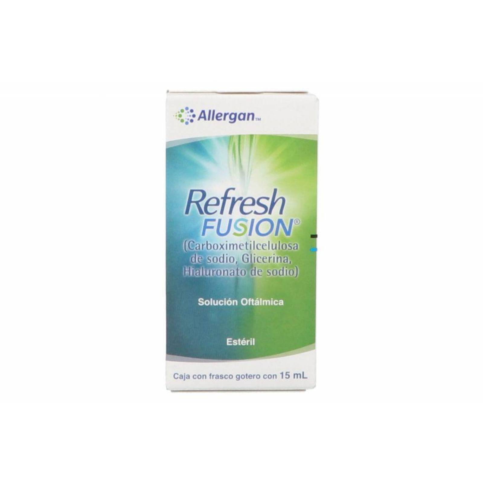 Refresh Fusion Solución Oftálmica Frasco Gotero Con 15 mL 
