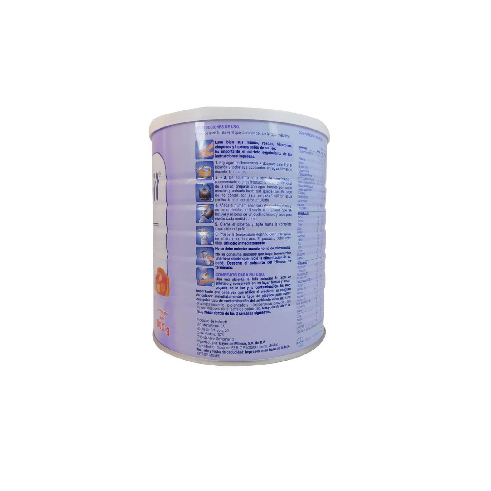 Novamil AE 2 6-12 Meses 800 g 