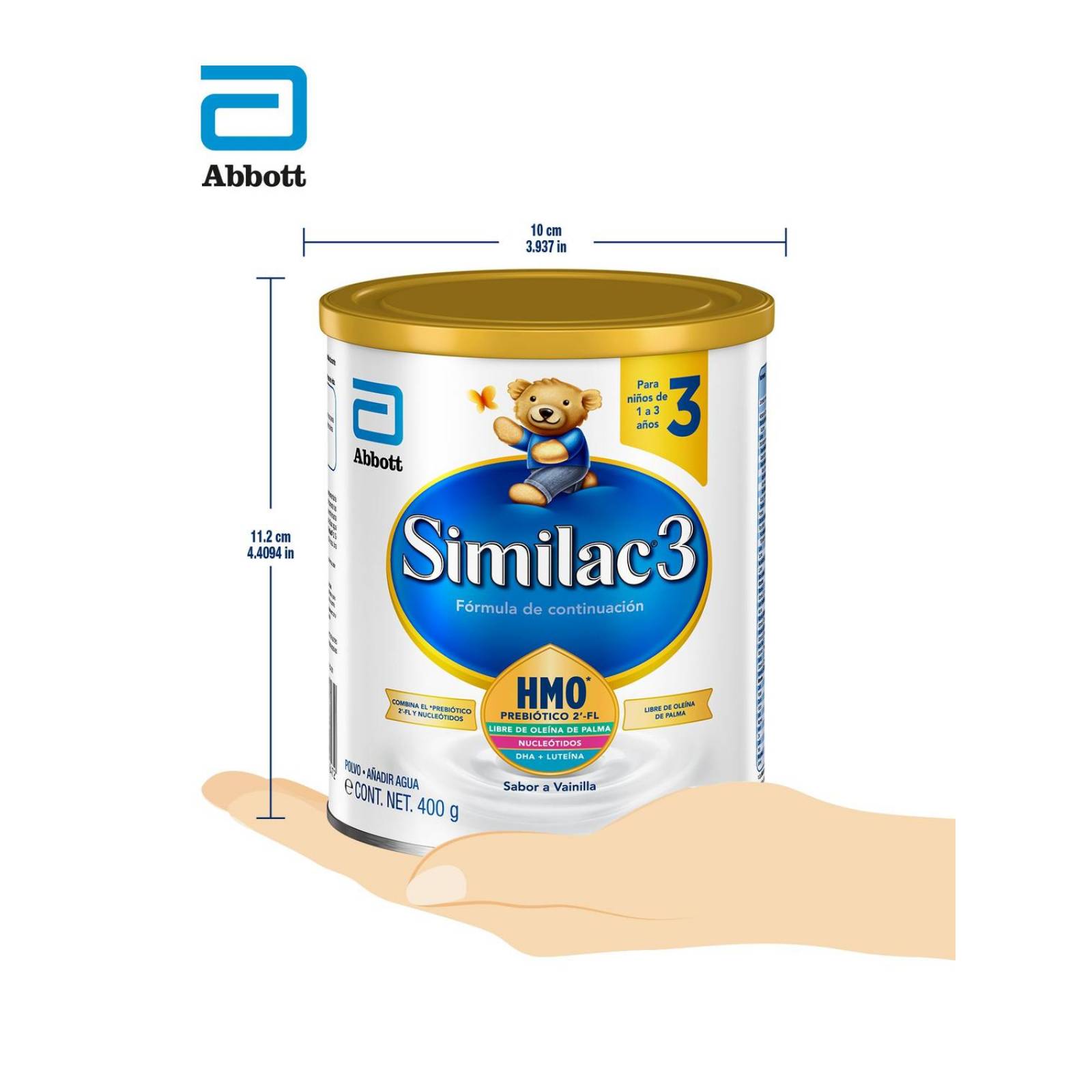 FRM-Similac 3 Lata Con 400 g 