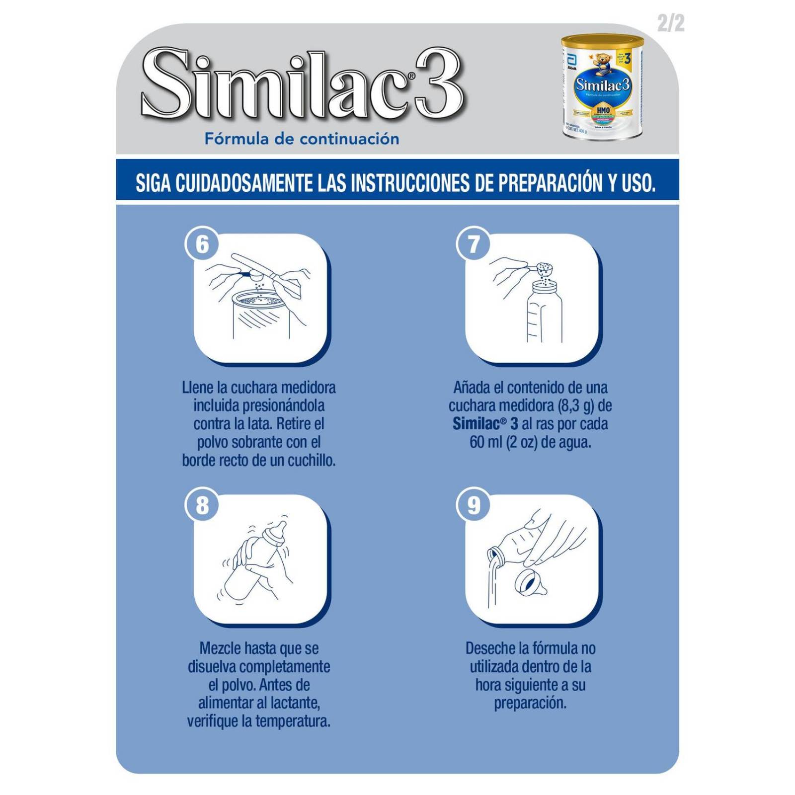 FRM-Similac 3 Lata Con 400 g 