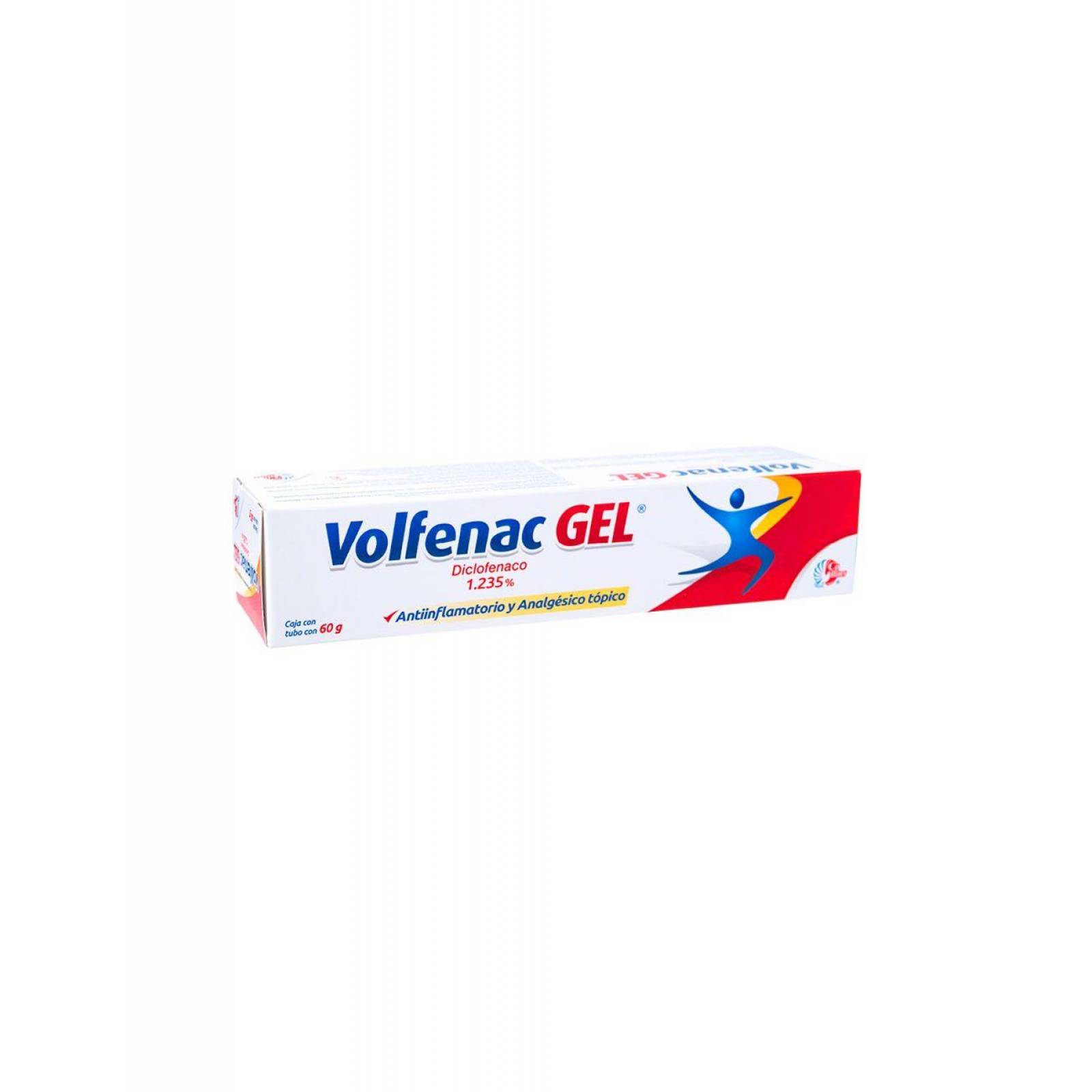 Volfenac Gel Al 1.235% Caja Con Tubo Con 60 g 