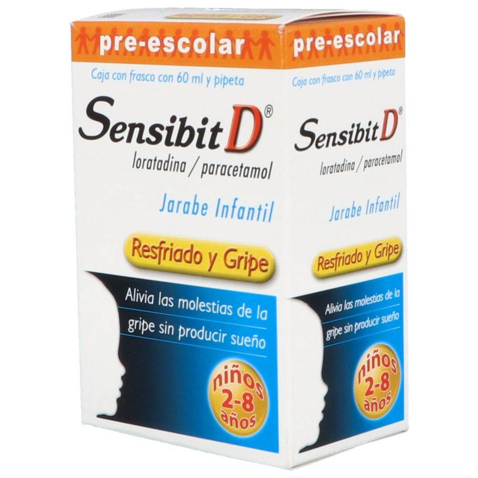 Sensibit D Pre-Escolar Jarabe Caja Con Frasco Con 60 mL 