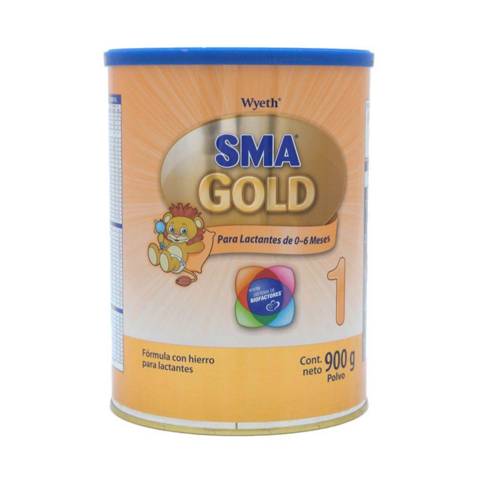 SMA Gold 1 Lata Con Polvo 900 g 