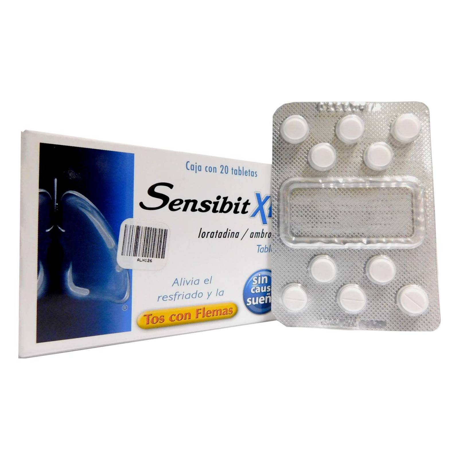 Sensibit XP 5mg/30mg Caja Con 20 Tabletas 