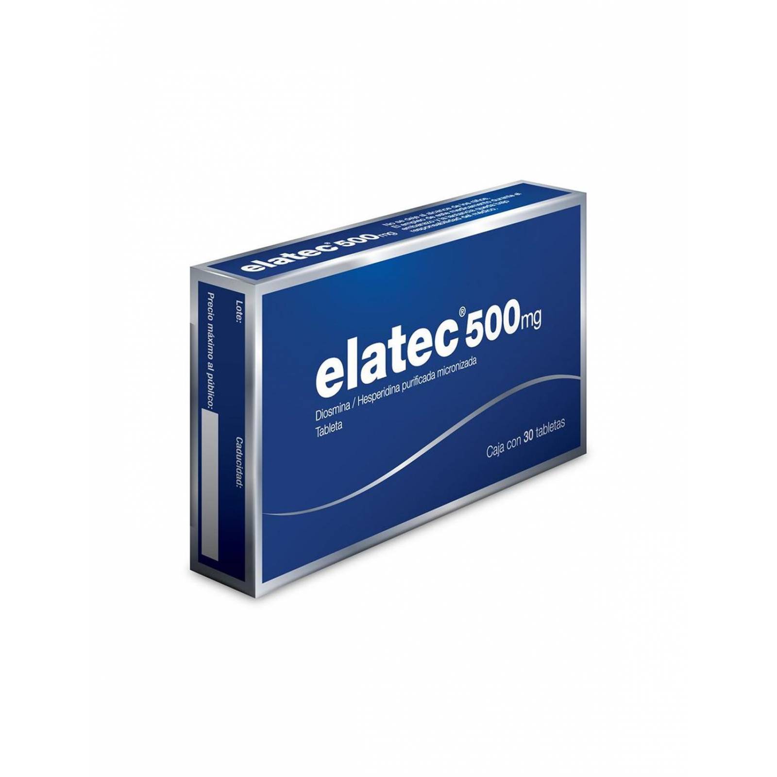 Elatec 500 mg Caja Con 30 Tabletas 