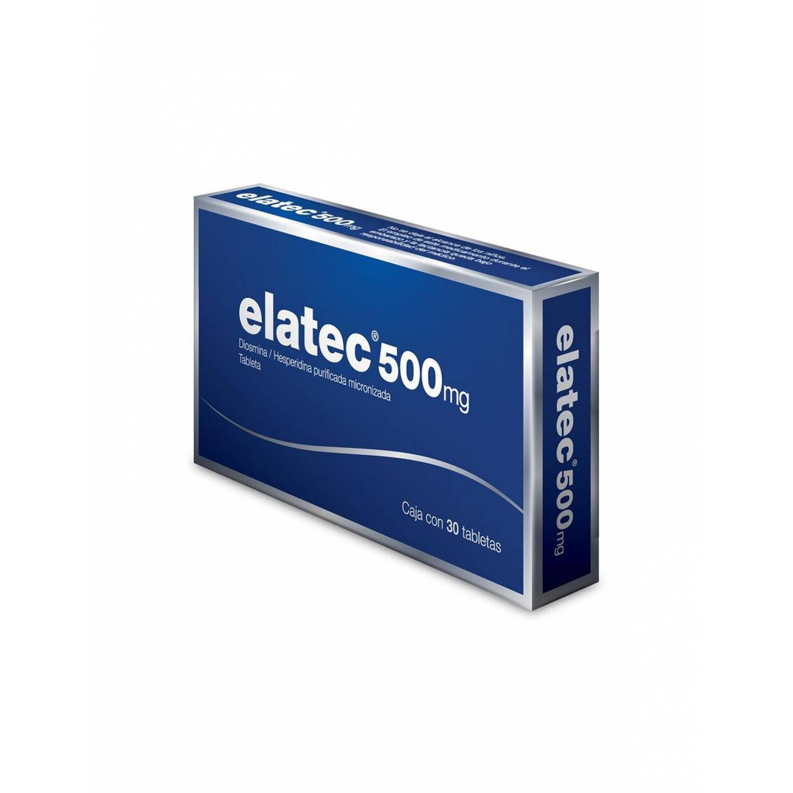 Elatec 500 mg Caja Con 30 Tabletas 