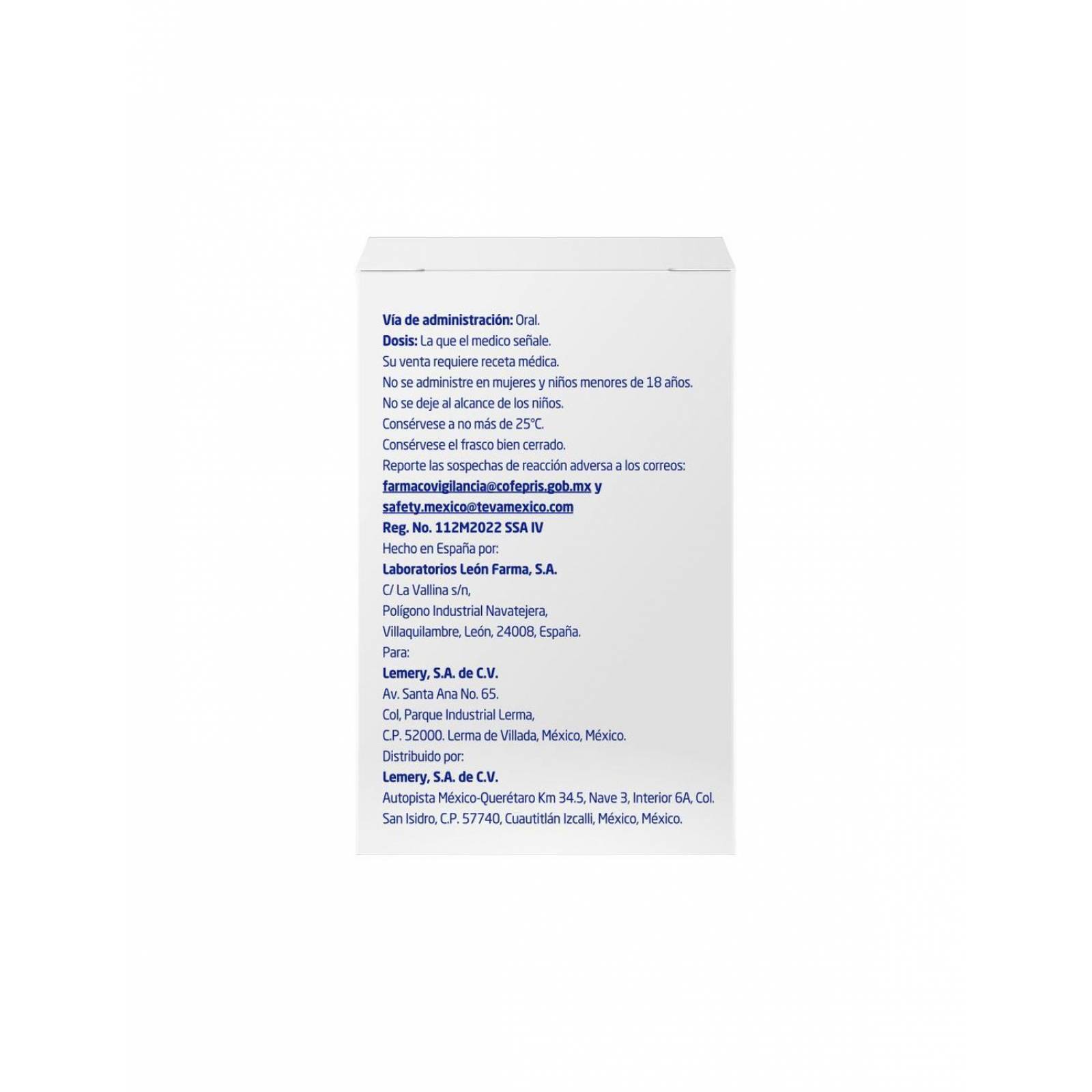 Dutamid 0.5 mg / 0.4 mg Caja con 30 Cápsulas 