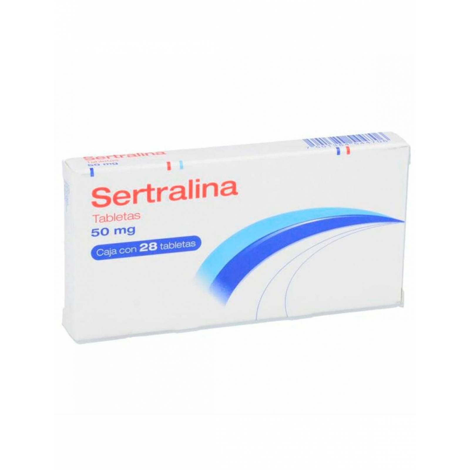 Sertralina 50 mg Con 28 Tabletas 