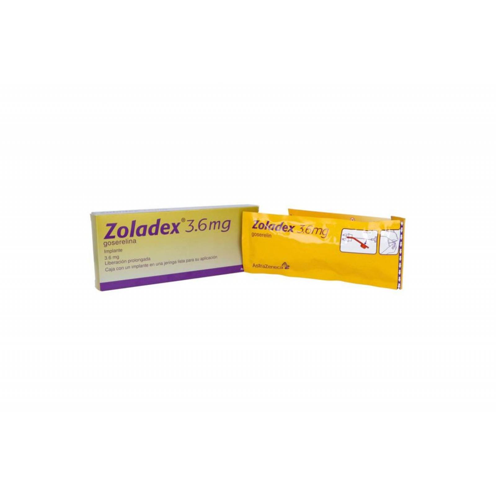 Zoladex 3.6 mg Caja Con 1 Implante En 1 Jeringa 