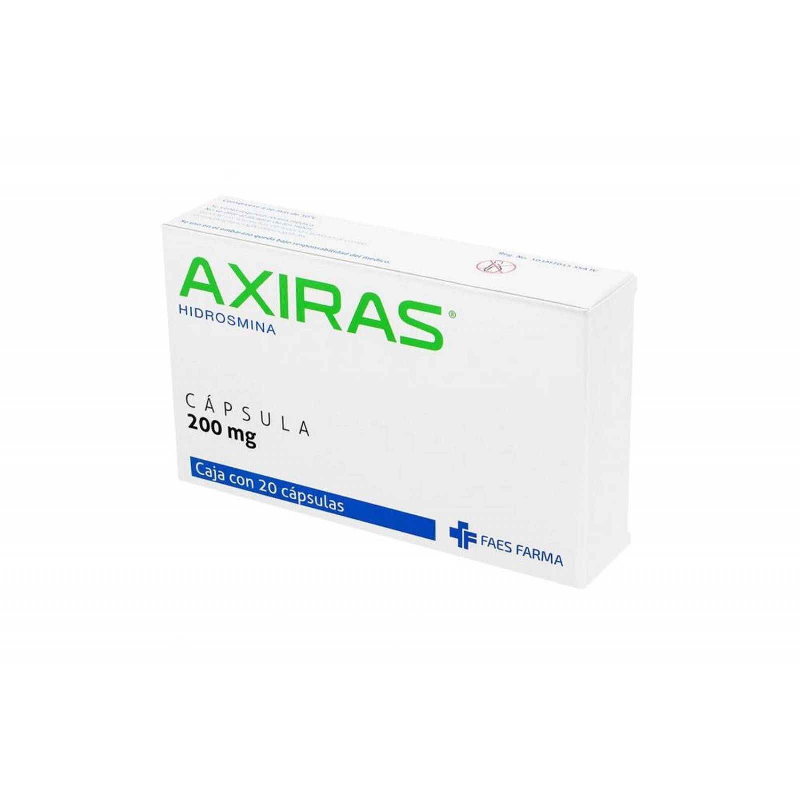 Axiras 200 mg Caja Con 20 Comprimidos 