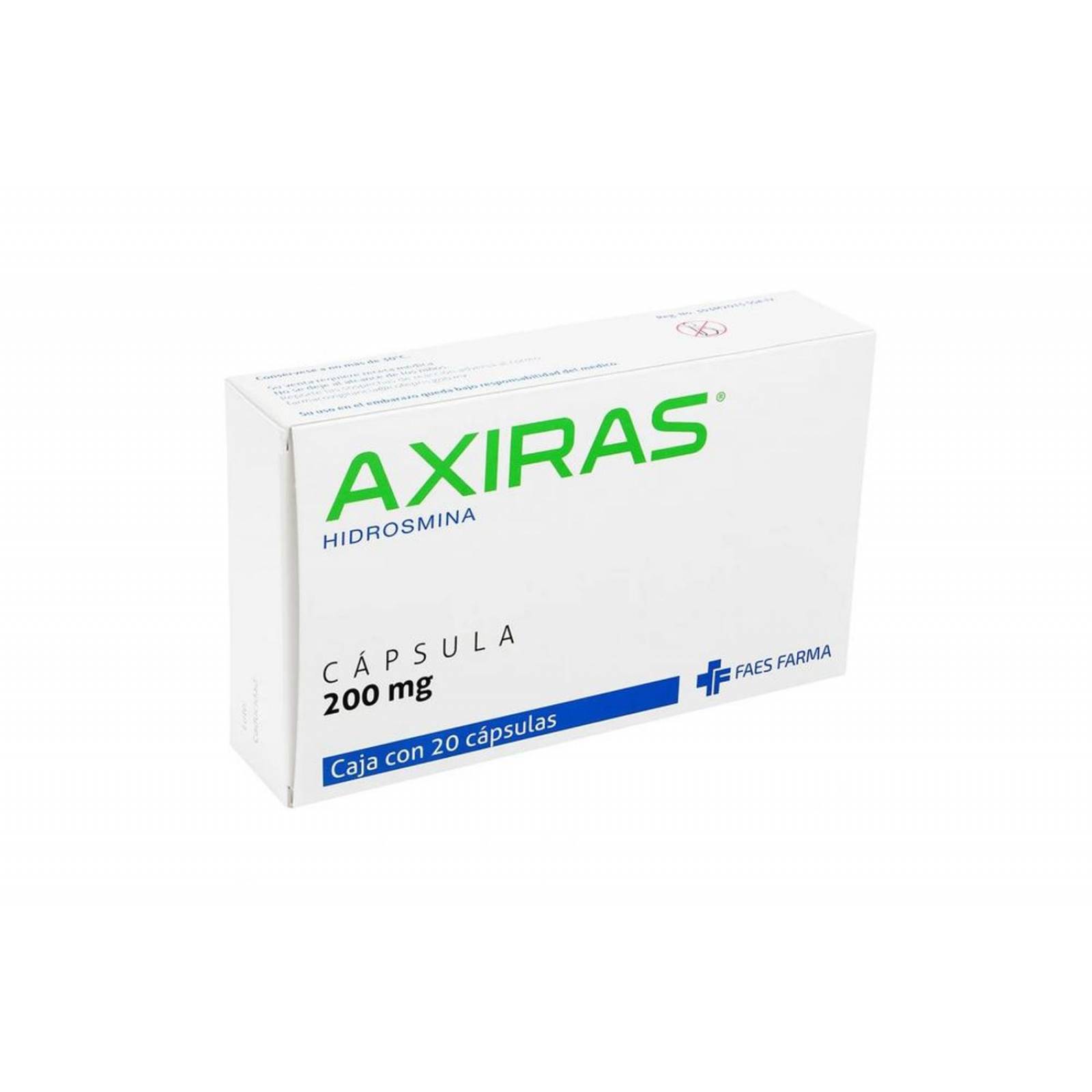 Axiras 200 mg Caja Con 20 Comprimidos 
