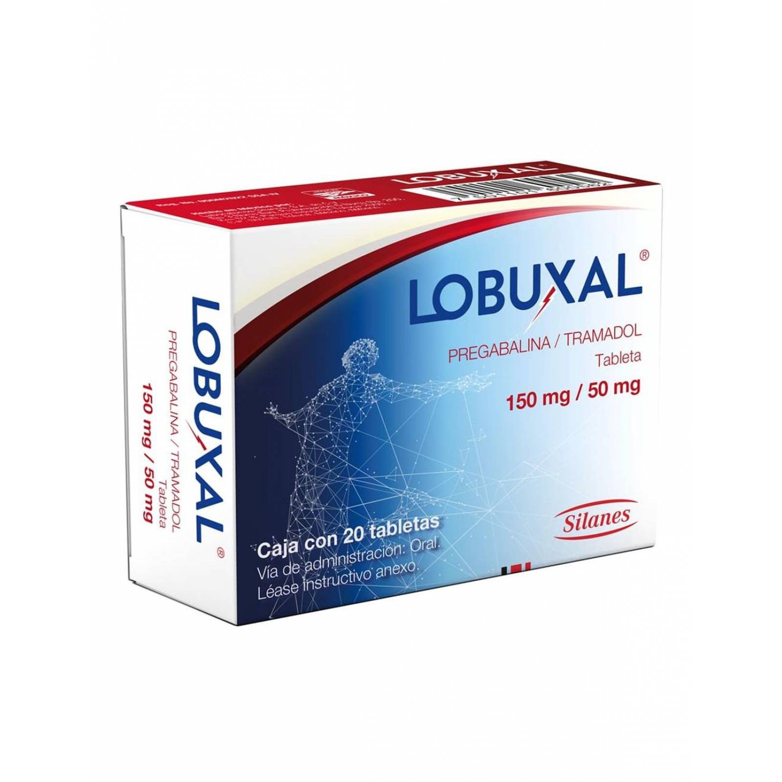 Lobuxal 75 mg/50 mg Caja Con 30 Tabletas 