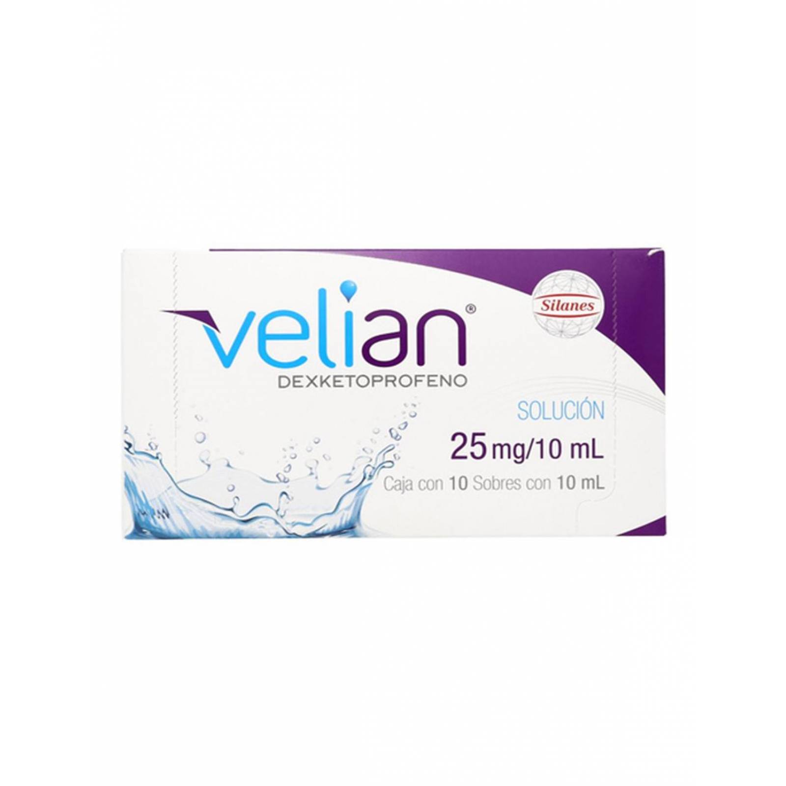 Velian Solución 25 mg/10 mL Caja Con 10 Sobres