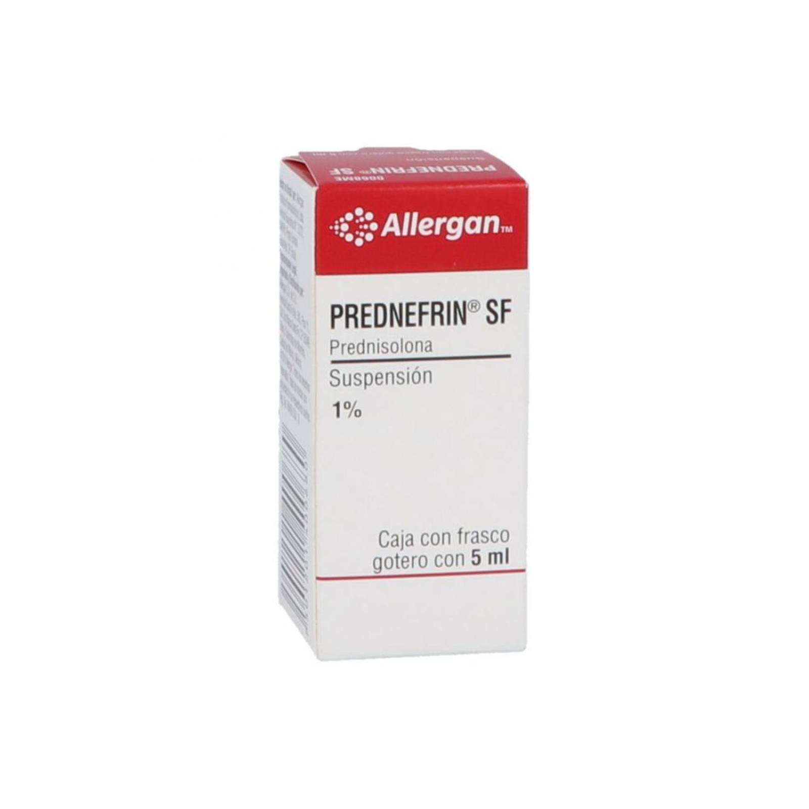 Prednefrin SF 1% Caja Con Frasco De 5 mL