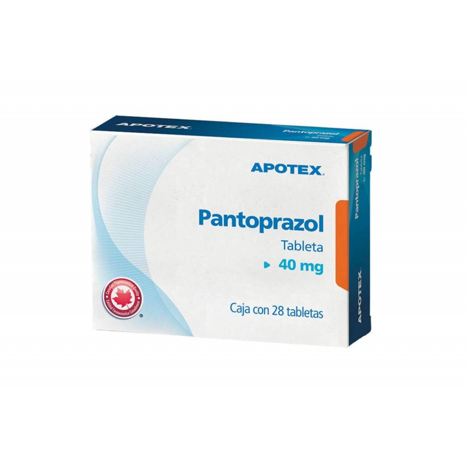 Pantoprazol 40 mg Caja Con Blíster Con 28 Tabletas 