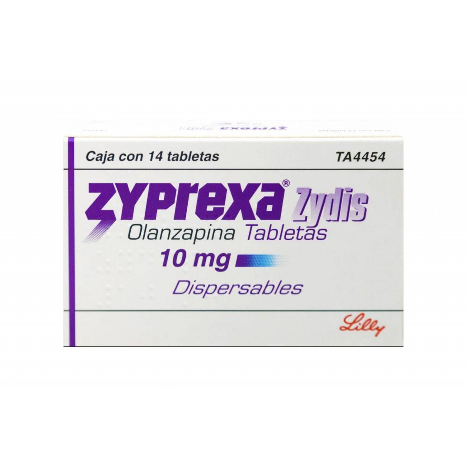 Zyprexa Zydis 10 mg Caja Con 14 Tabletas Dispersables 