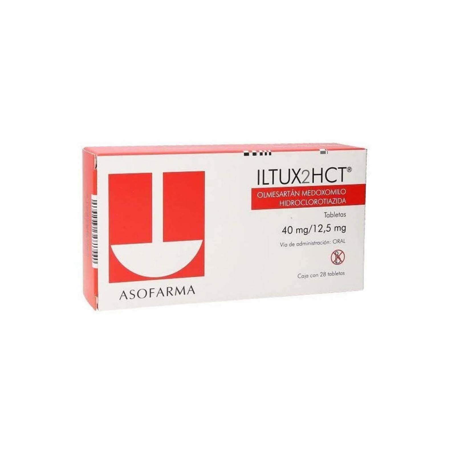 Iltux 2Hct 40/12.5mg 28 Tabletas 
