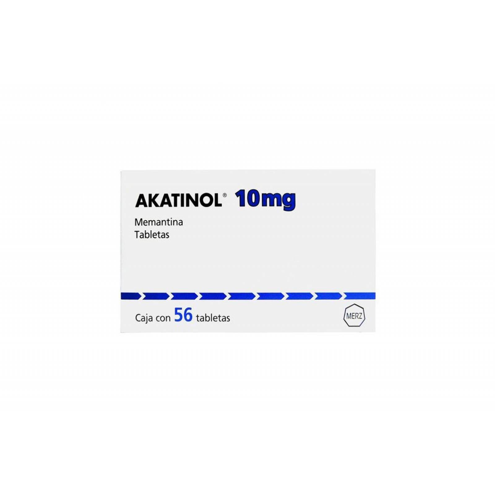 Akatinol De 10 mg Caja Con 56 Tabletas
