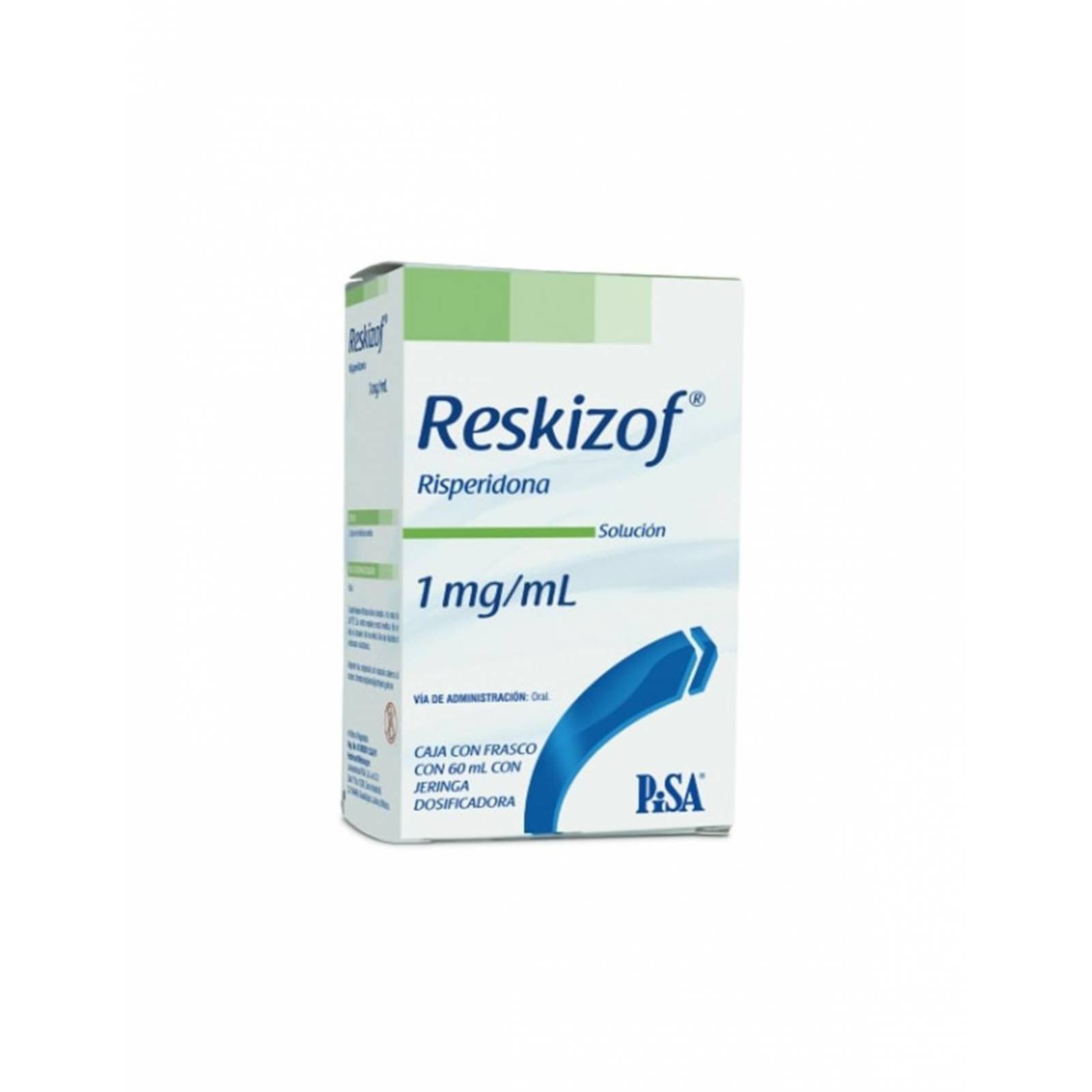 Reskizof Solución Oral 1mg/mL Frasco Con 60 mL 