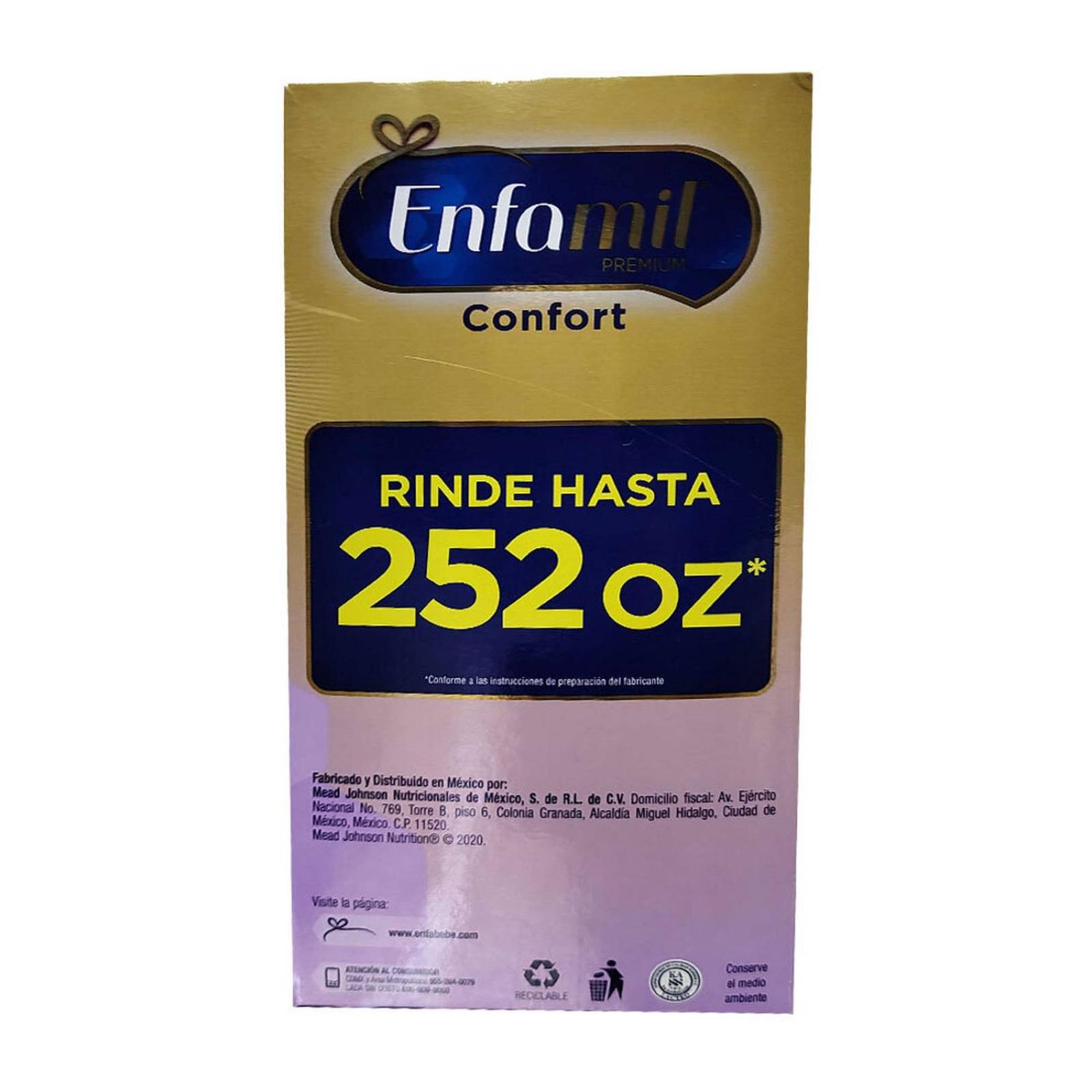 Enfamil Confort 1 Caja con 2 Bolsas Con 550 g