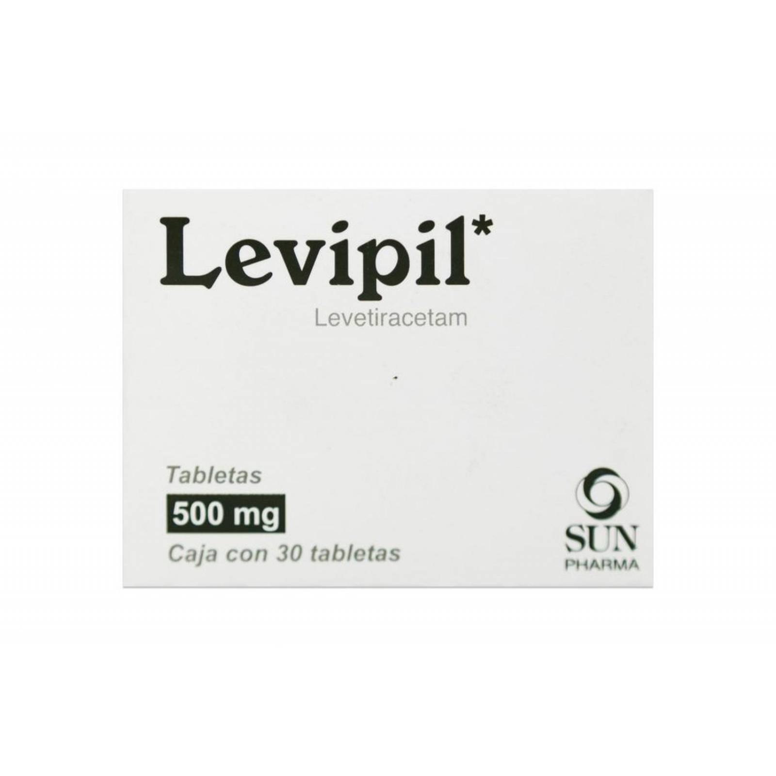 Levipil 500 mg Caja Con 30 Tabletas 